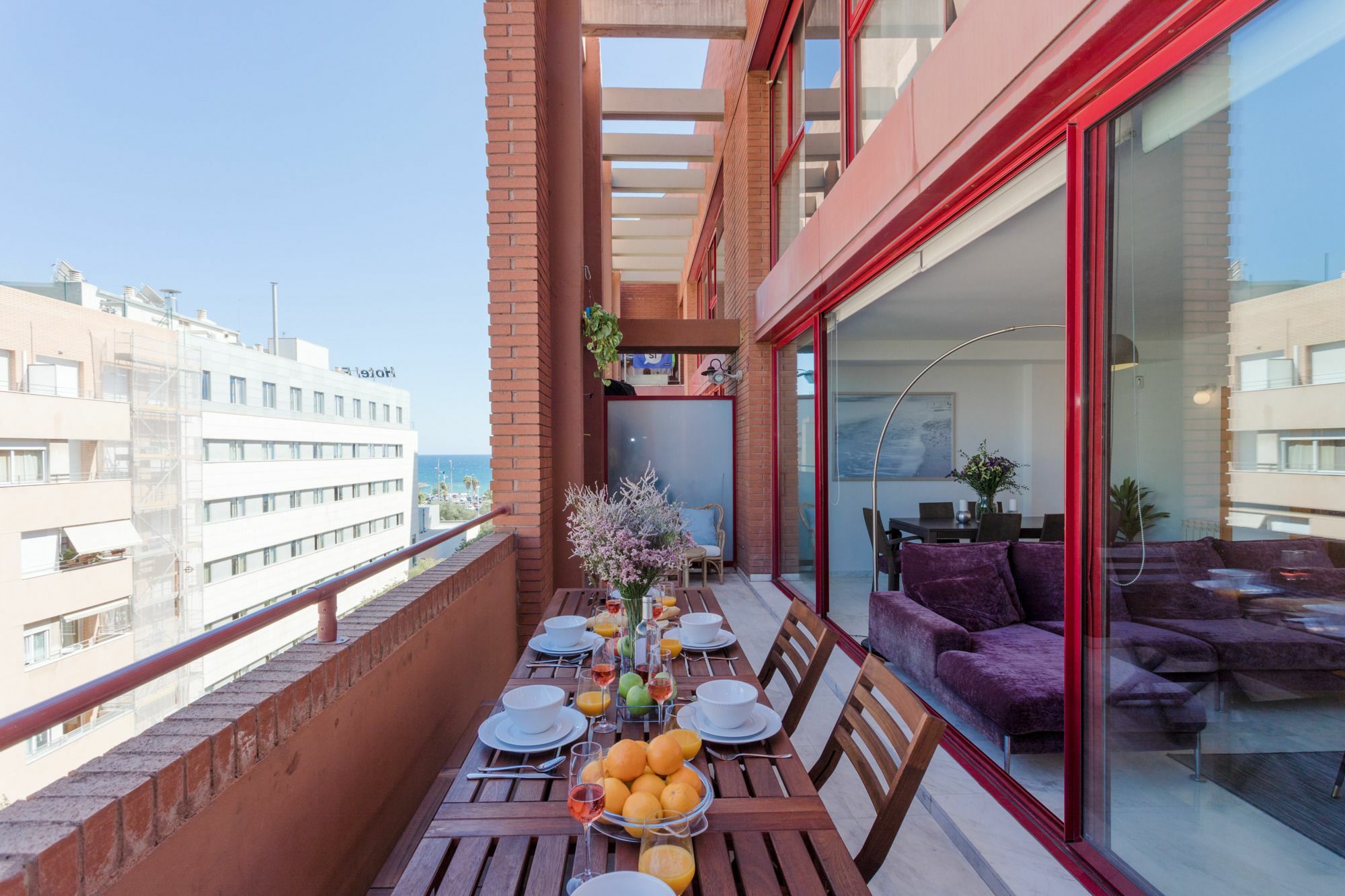 Unique Rentals - Stylish seafront duplex Barcelone Extérieur photo