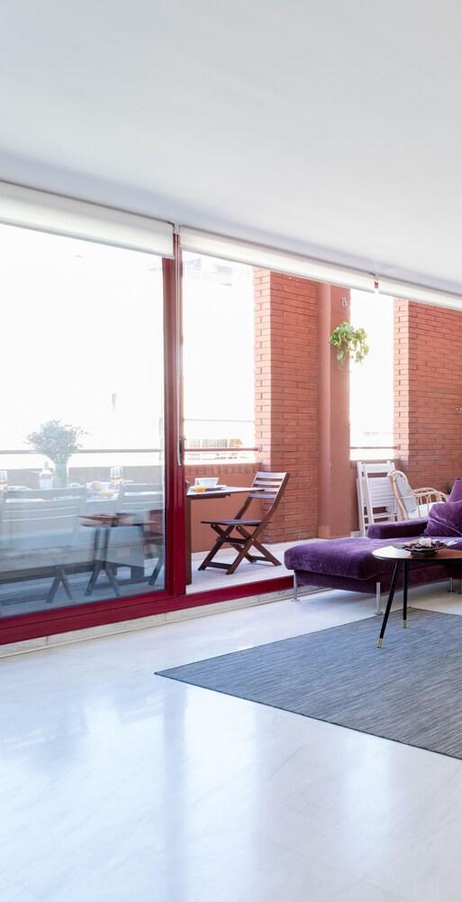 Unique Rentals - Stylish seafront duplex Barcelone Extérieur photo